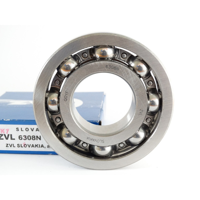 50308 (6308N) ZVL Шариковый однорядный радиальный подшипник