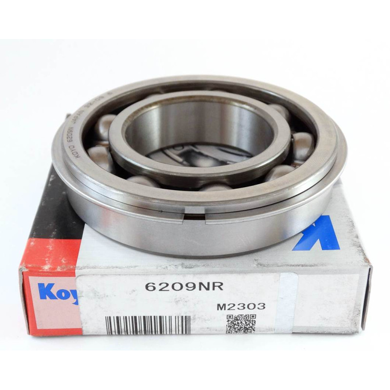 6209 NR Koyo з проточкою під стопорне кільце