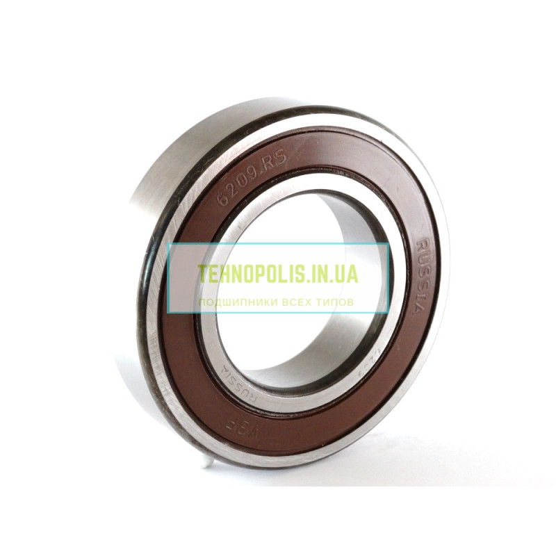 6209 2RS (180209) VBF Кульковий однорядний радіальний підшипник