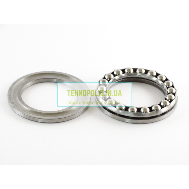 51107 (8107) АПП Кульковий однорядний упорний підшипник