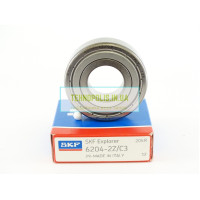 6204 2Z C3 SKF Шариковый однорядный радиальный подшипник