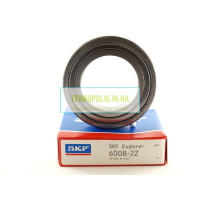 6008 2Z SKF Кульковий однорядний радіальний підшипник