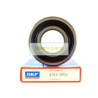 6311 2RS1 SKF Шариковый однорядный радиальный подшипник 6311 2RS1 SKF Шариковый однорядный радиальный подшипник