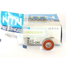 628 LLU (180028) NTN Кульковий однорядний радіальний підшипник