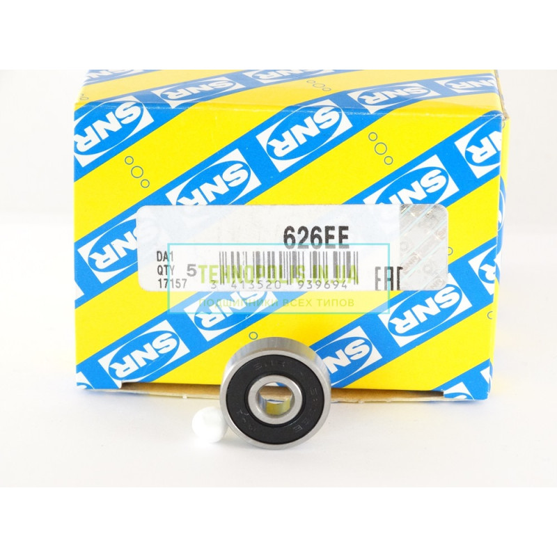 626 EE (180026) SNR Шариковый однорядный радиальный подшипник