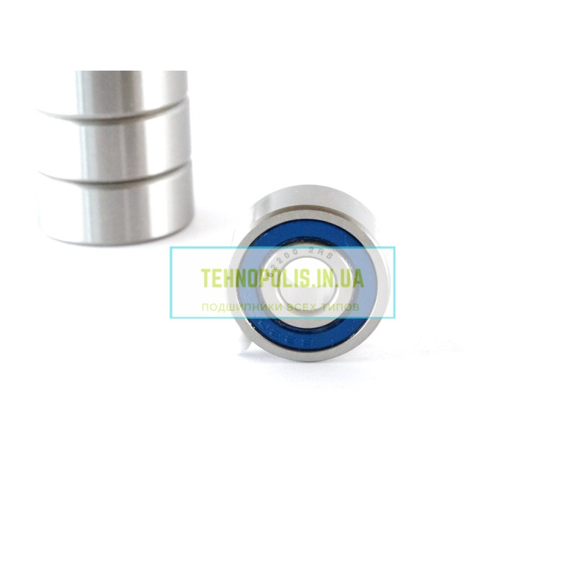 62200 2RS Шариковый однорядный радиальный подшипник