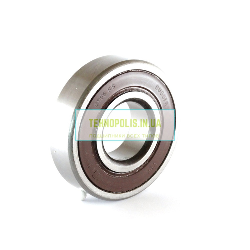 6306 2RS (180306) VBF Шариковый однорядный радиальный подшипник