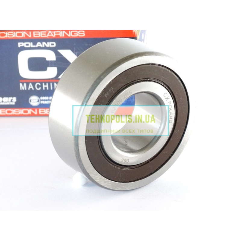 62306 2RS (180606) CX Шариковый однорядный радиальный подшипник