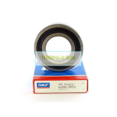 6208 2RS1 SKF Кульковий однорядний радіальний підшипник
