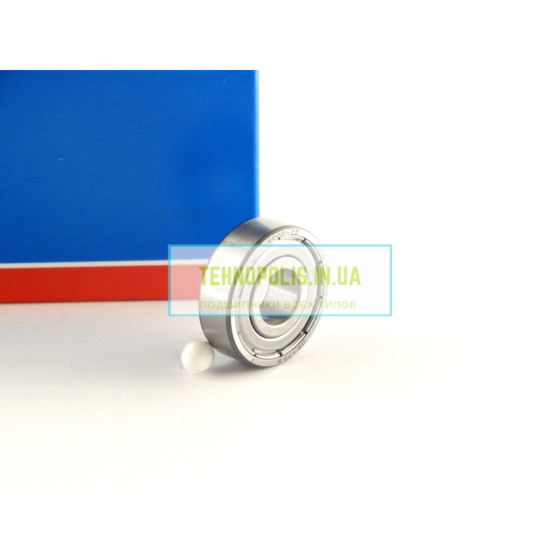6000 2Z SKF Кульковий однорядний радіальний підшипник