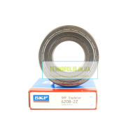 6208 2Z SKF Шариковый однорядный радиальный подшипник
