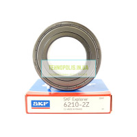 6210 2Z SKF Кульковий однорядний радіальний підшипник