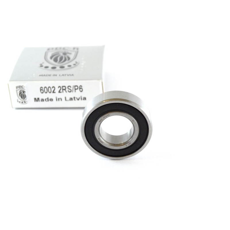 6002-2RS BBC Кульковий однорядний радіальний підшипник
