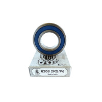6208 2RS BBC Шариковый однорядный радиальный подшипник