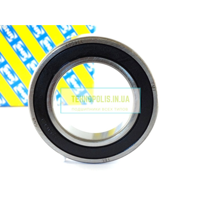 6009 EE (180109) SNR Кульковий однорядний радіальний підшипник