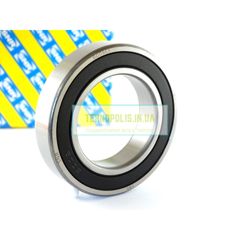 6009 EE (180109) SNR Кульковий однорядний радіальний підшипник