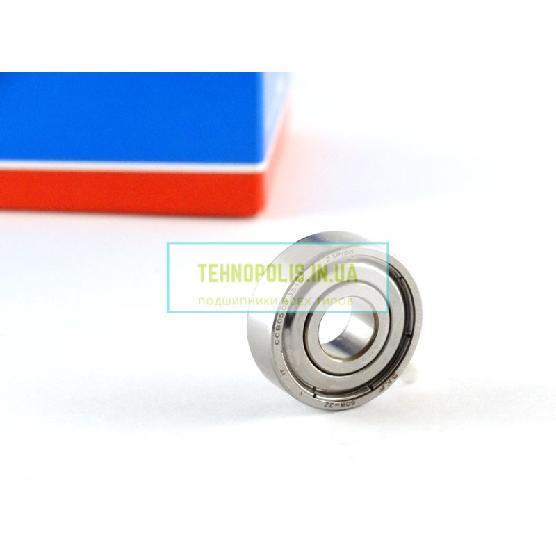 608 2Z SKF Кульковий однорядний радіальний підшипник