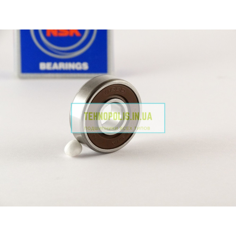 629 DDU (180029) NSK Кульковий однорядний радіальний підшипник