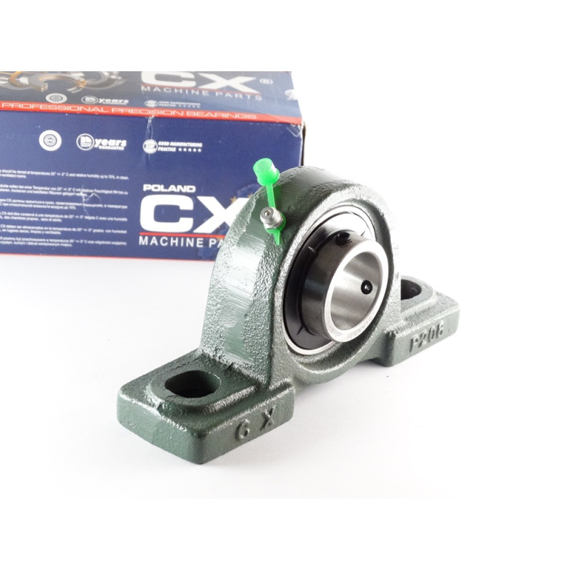 UCP 206 CX Кульковий підшипник в литому чавунному корпусі