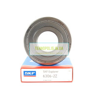 6306 2Z SKF Кульковий однорядний радіальний підшипник