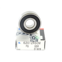6201 2RSCM KOYO Кульковий однорядний радіальний підшипник