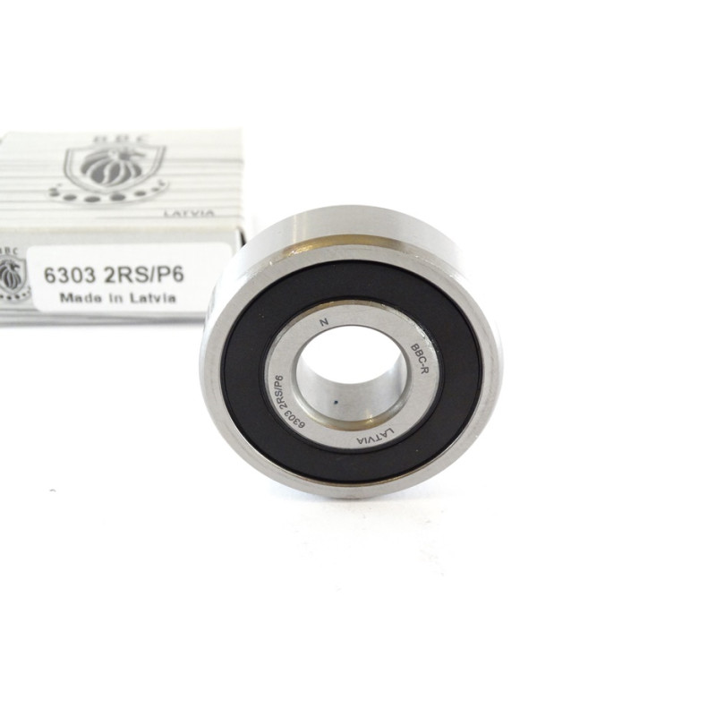 6303-2RS BBC Шариковый однорядный радиальный подшипник