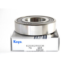 6206 2RSCM KOYO Кульковий однорядний радіальний підшипник