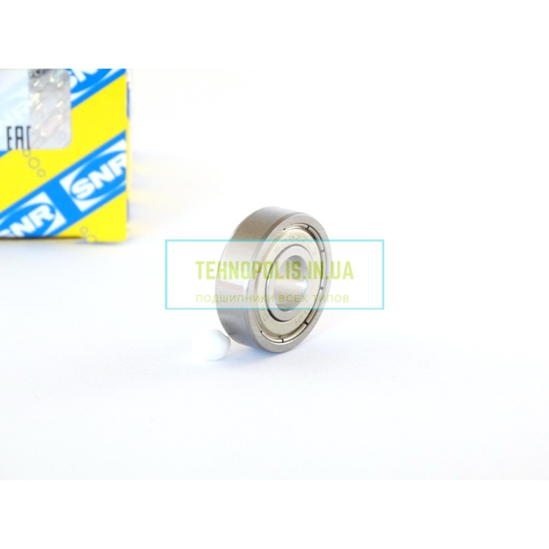 609 ZZ C3 SNR Кульковий однорядний радіальний підшипник