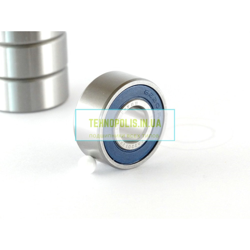 62201 2RS (180501)  Кульковий однорядний радіальний підшипник