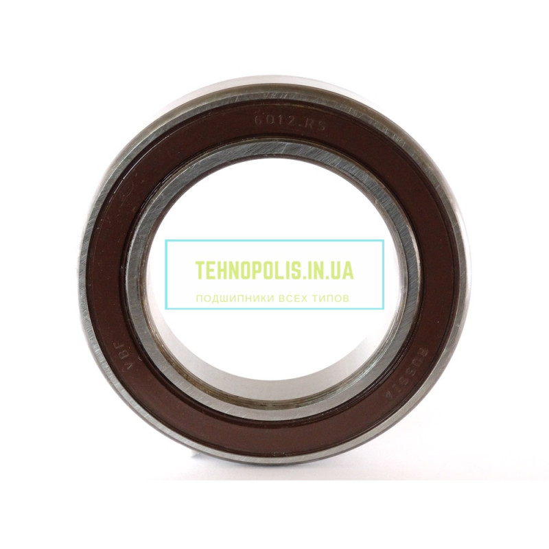 6012 2RS (180112) VBF Кульковий однорядний радіальний підшипник