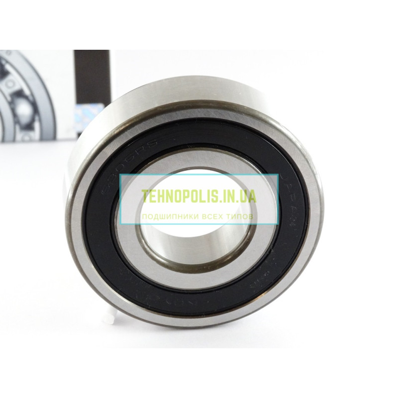 6306 2RSCM KOYO Кульковий однорядний радіальний підшипник