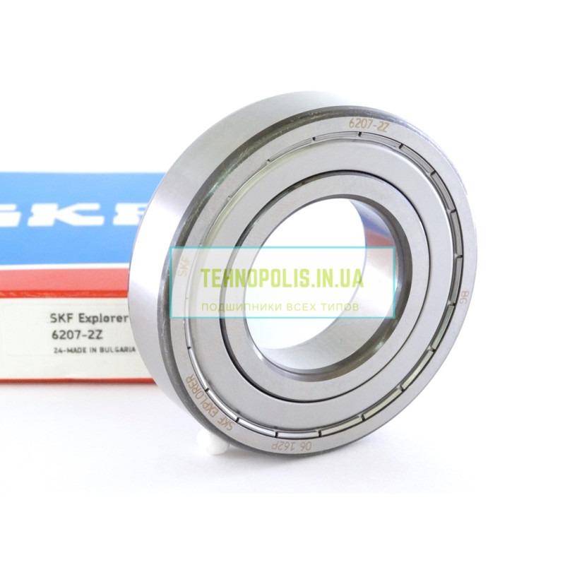 6207 2Z SKF Шариковый однорядный радиальный подшипник