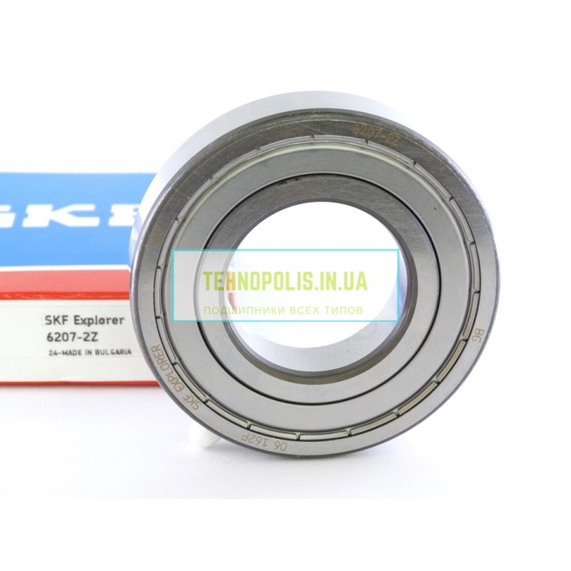 6207 2Z SKF Шариковый однорядный радиальный подшипник
