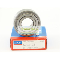 6202 2Z SKF Шариковый однорядный радиальный подшипник