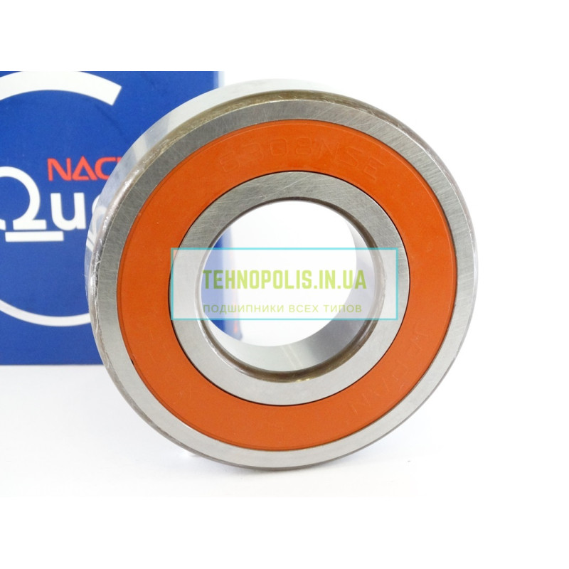 6308 2NSE9 NACHI Кульковий однорядний радіальний підшипник
