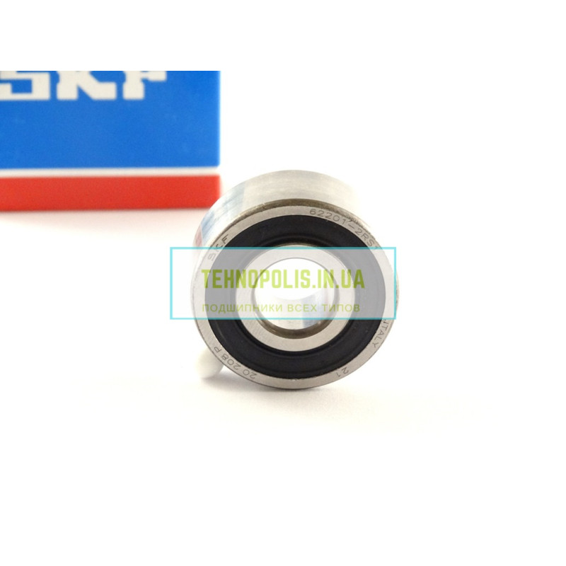 62201 2RS1 SKF Шариковый однорядный радиальный подшипник