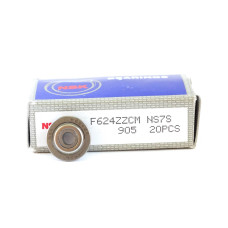 F624ZZ NSK Кульковий однорядний підшипник з фланцем