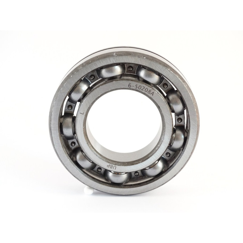 50208 UBP Кульковий однорядний радіальний підшипник з проточкою під стопорне кільце