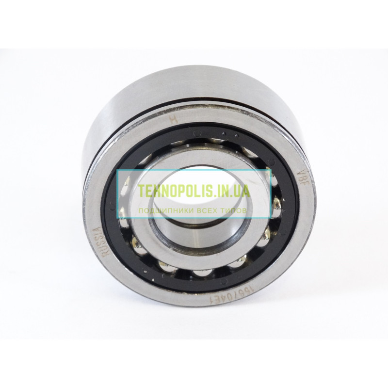 156704 VBF Кульковий радіально-упорний дворядний з двома внутрішніми кільцями