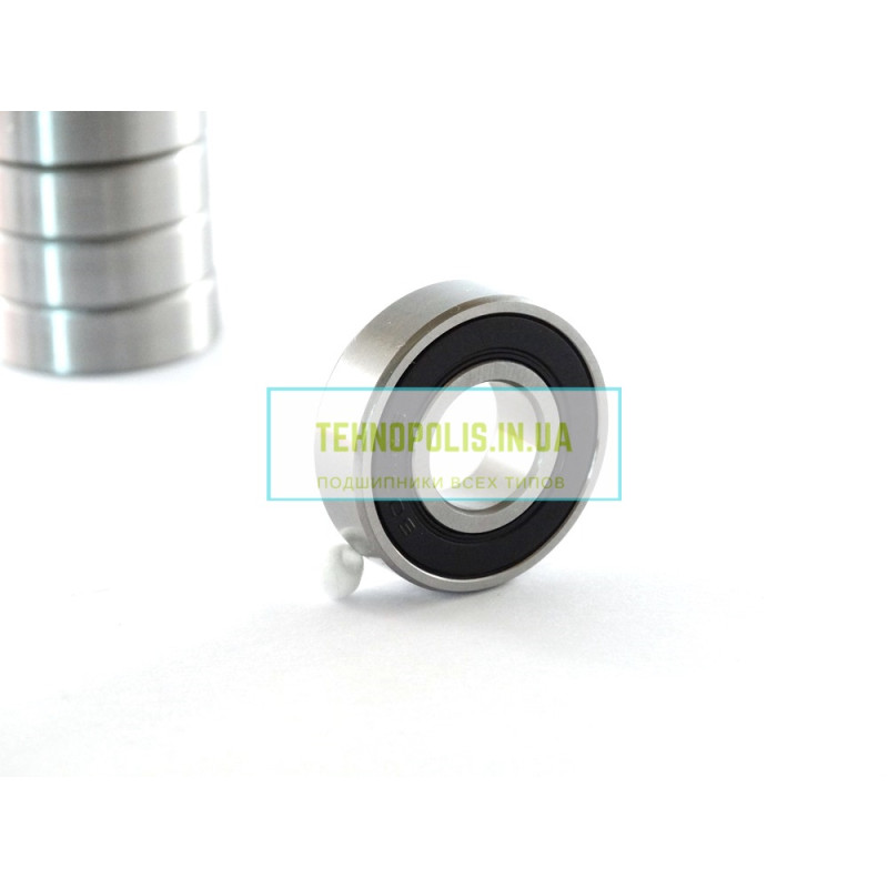 6001 2RS (180101) CT Кульковий однорядний радіальний підшипник