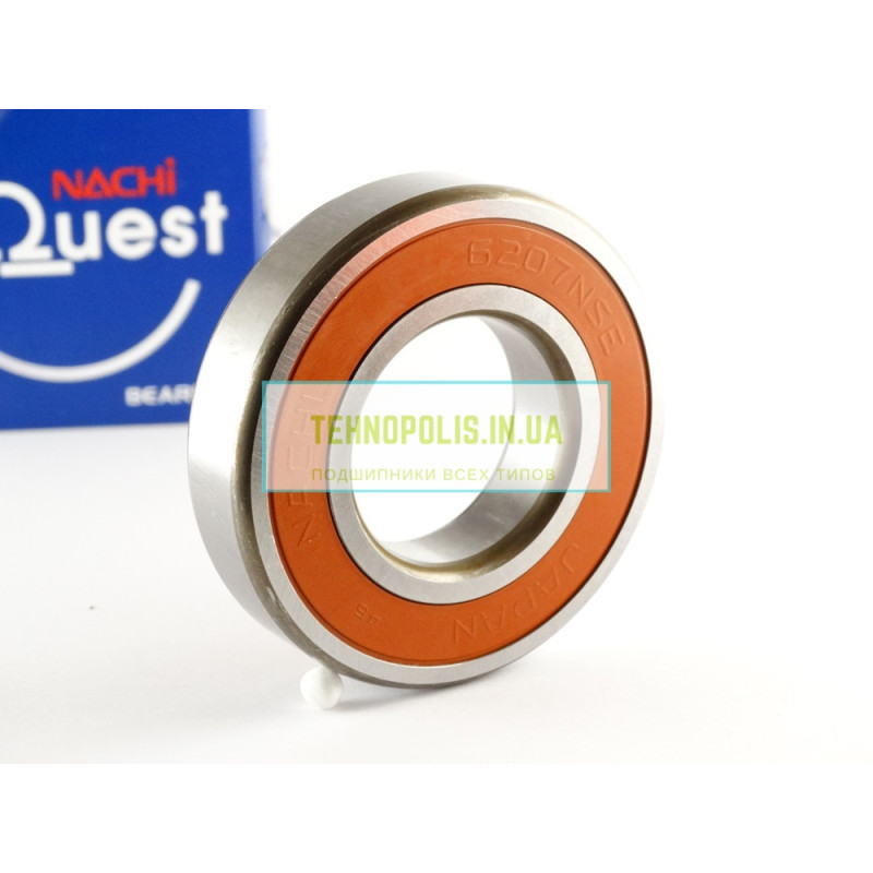 6207 2NSE (180207) NACHI Кульковий однорядний радіальний підшипник