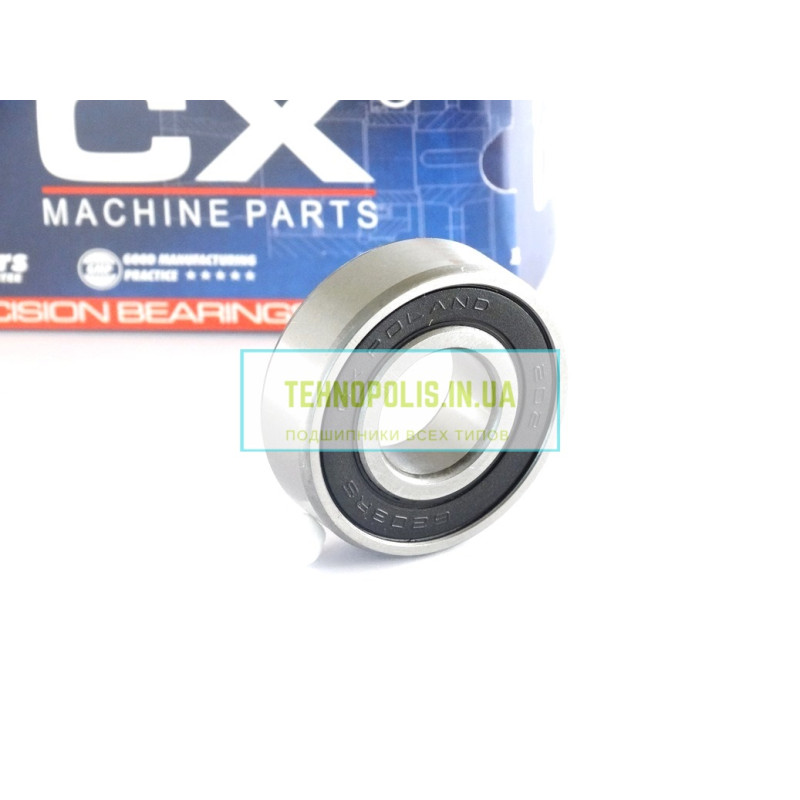6203 2RS CX Кульковий однорядний радіальний підшипник