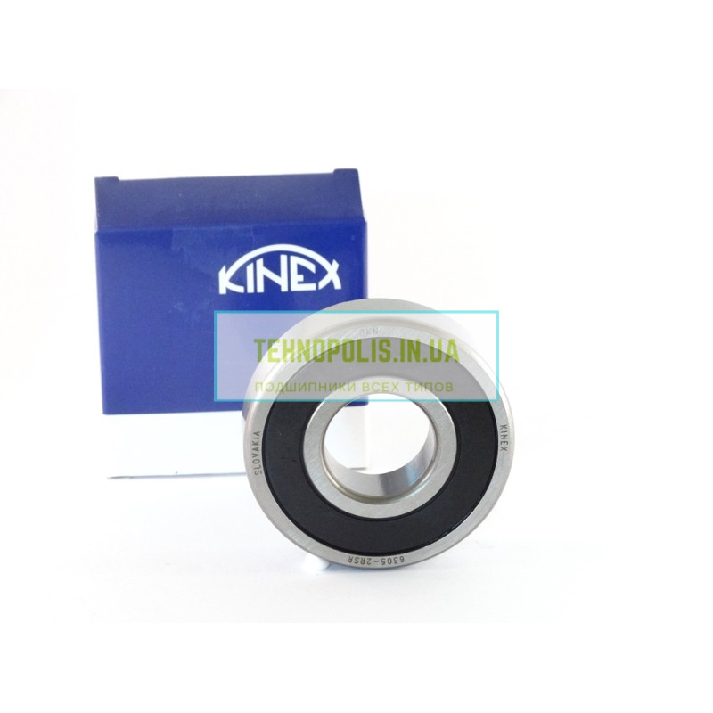 6305 2RSR KINEX Шариковый однорядный радиальный подшипник