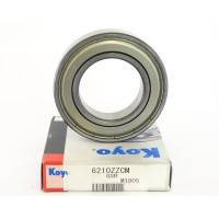 6210 ZZCM KOYO Кульковий однорядний радіальний підшипник