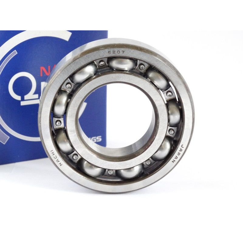 6207 CM NACHI Кульковий однорядний радіальний підшипник