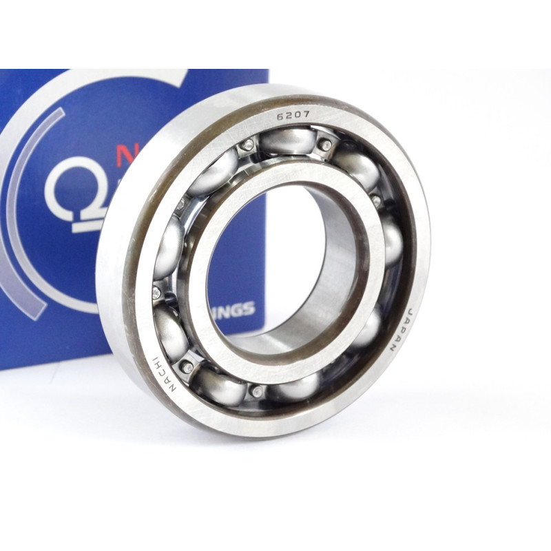 6207 CM NACHI Кульковий однорядний радіальний підшипник