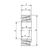32312JR KOYO роликовий конічний радіально-упорний підшипник