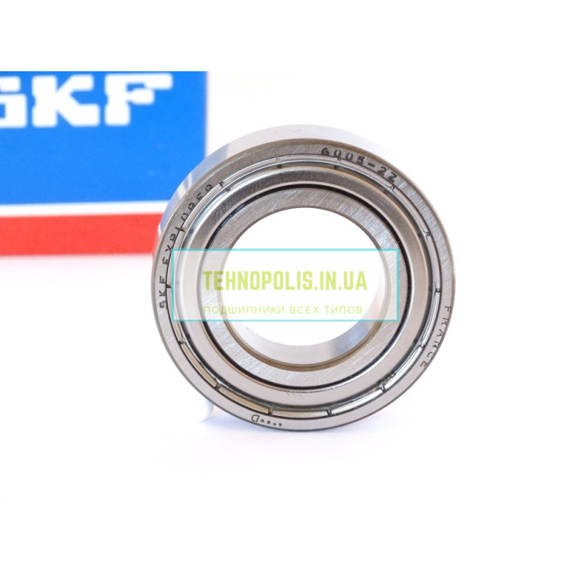 6005 2Z SKF Кульковий однорядний радіальний підшипник