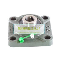 UCF 203 CX (Польша) Кульковий підшипник в литому чавунному корпусі