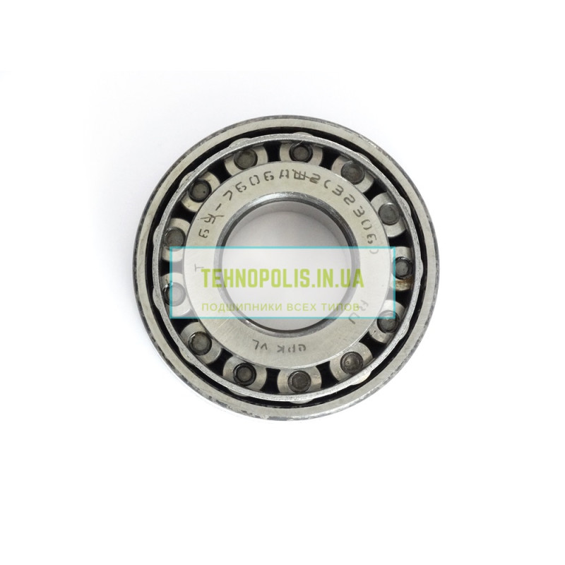 7606 (32306) VPZ Волжск роликовый конический радиально-упорный подшипник